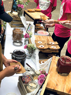 Chartwells Vegan Donut Bar