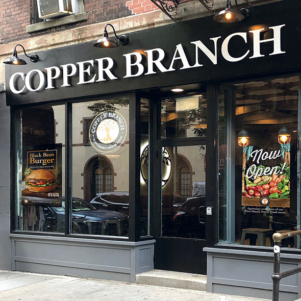 Vegan Copper Branch Bleecker Street