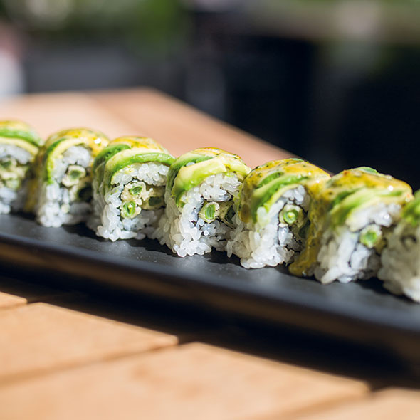 The Green Machine: Bamboo Sushi's No. 1 Roll Comes to Denver