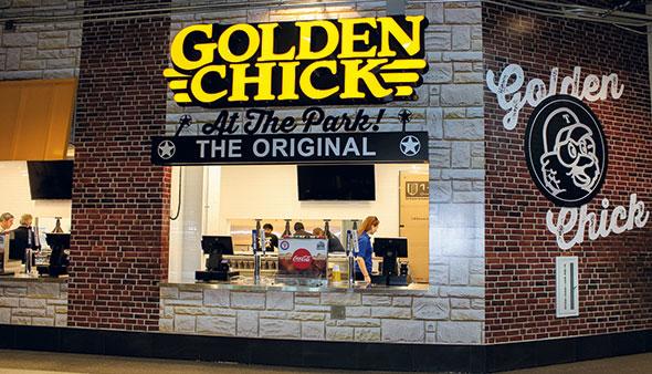 Golden Chick Preps for Baseball Stadium's Opening Day ...