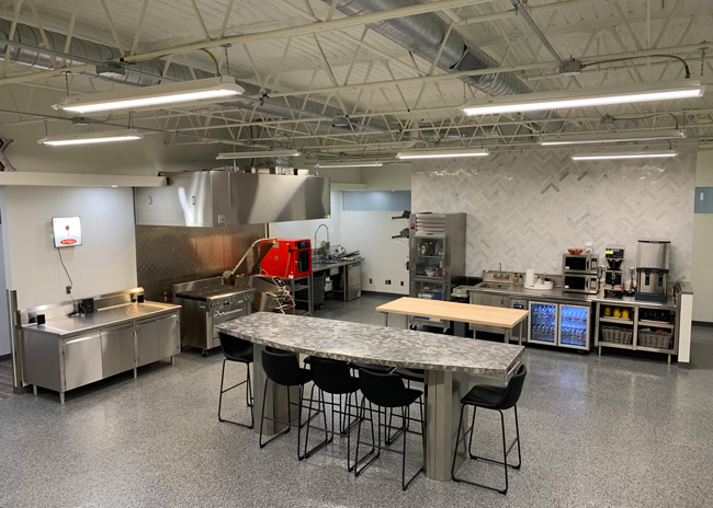 Amundsen Commercial Kitchen Test Kitchen