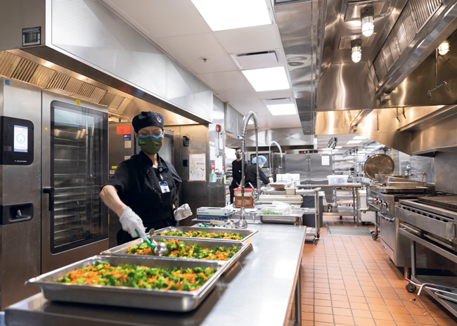 Hospital Renovates Portion of Kitchen As It Converts to Room