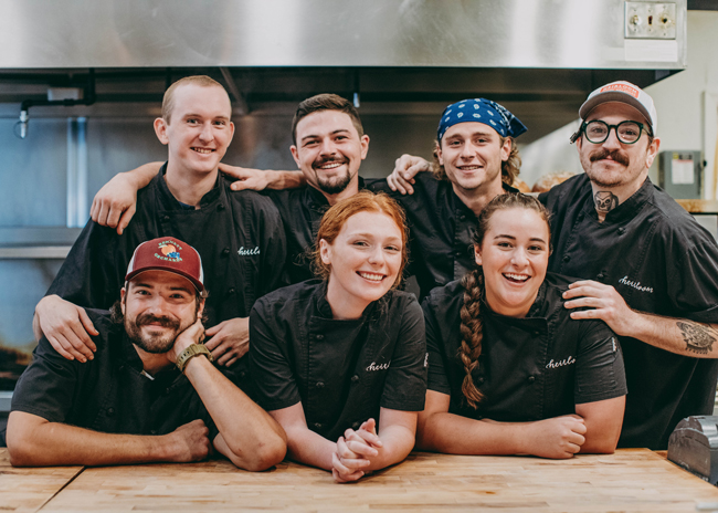 Heirloom Squad in Kitchen