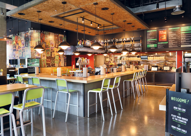 casual restaurant interior design