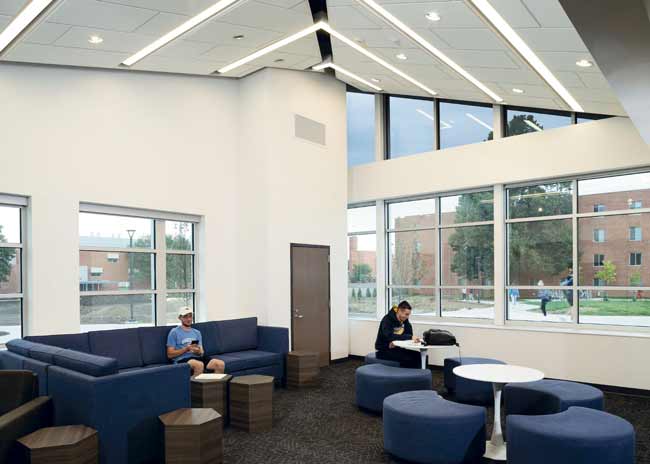 b onsite Wagoner Hall interior