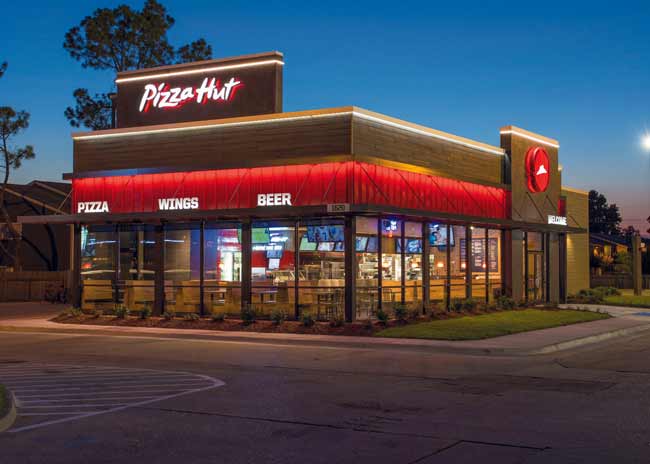 pizza Pizza Hut Outside